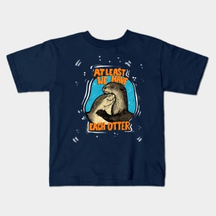 Otter love Kids T-Shirt